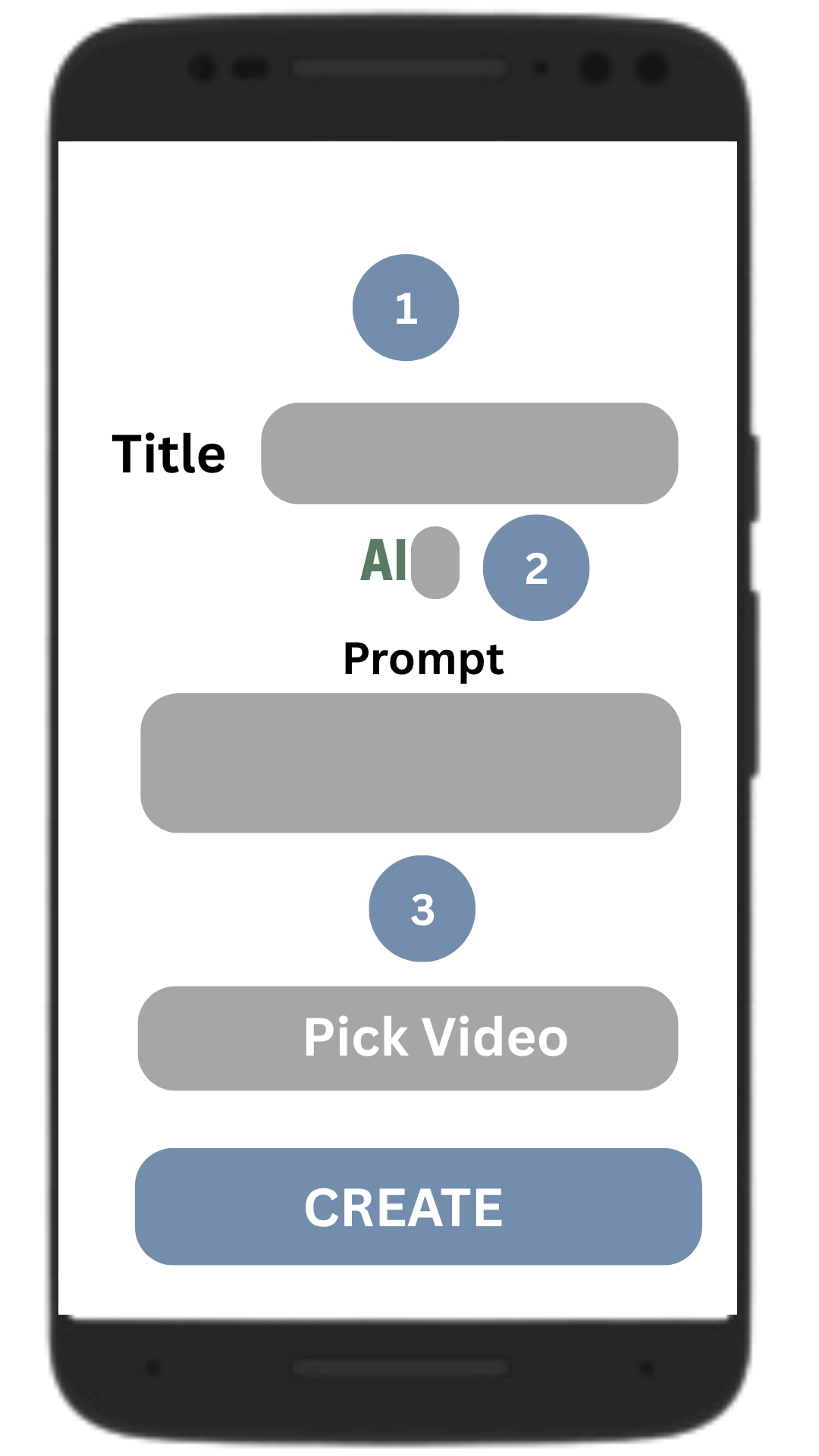 Video widget UI